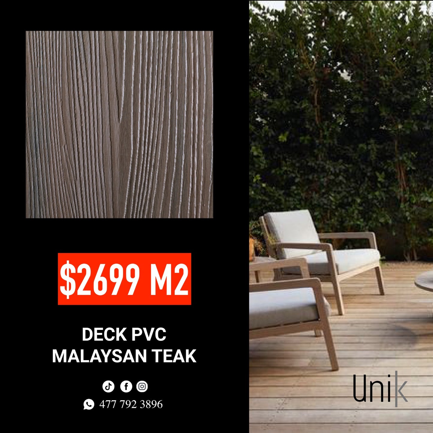 Deck WPC para exterior