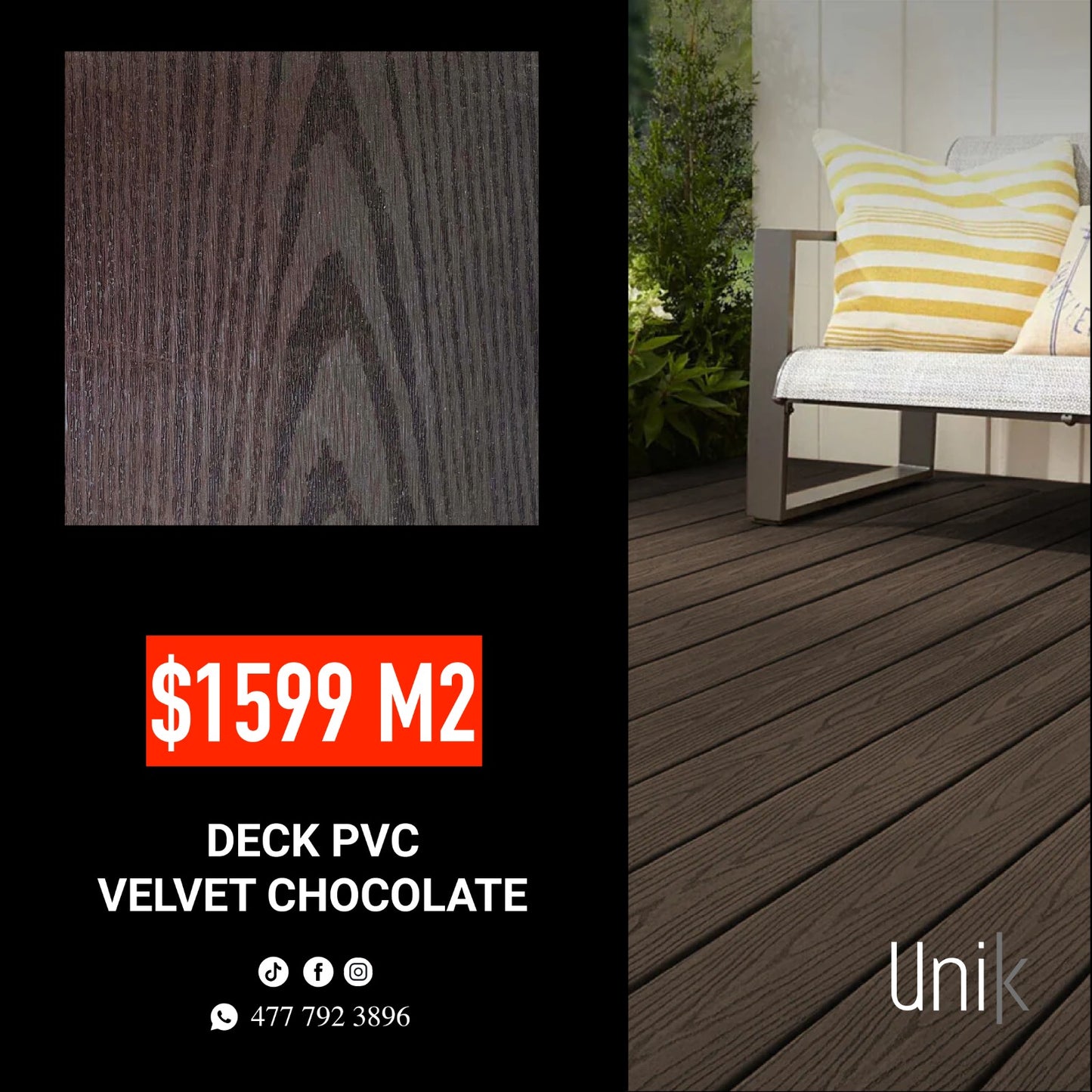 Deck WPC para exterior