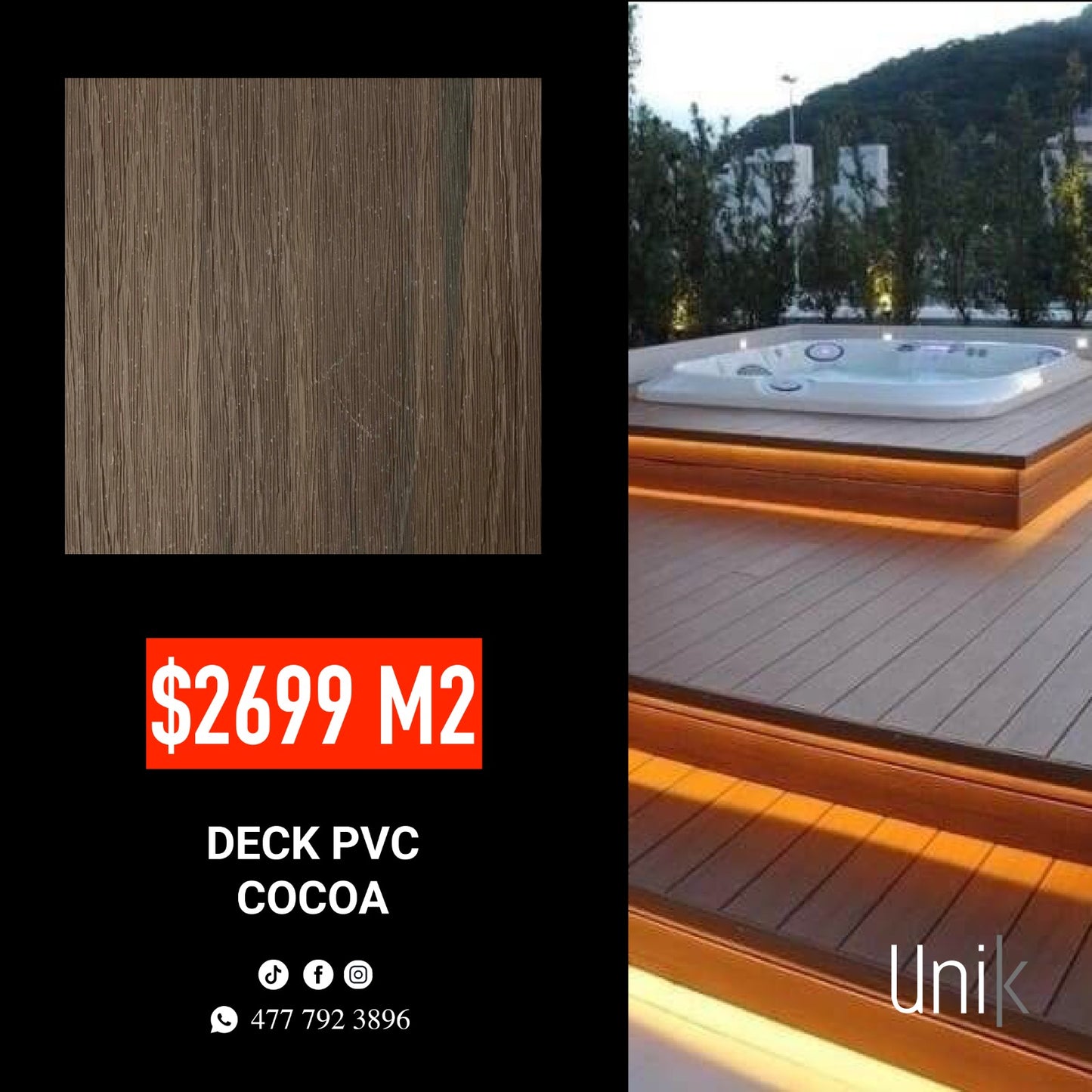 Deck WPC para exterior